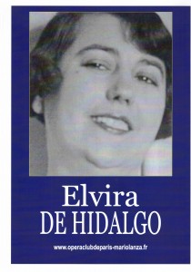 Elvira DE HIDALGO